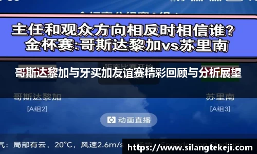 哥斯达黎加与牙买加友谊赛精彩回顾与分析展望